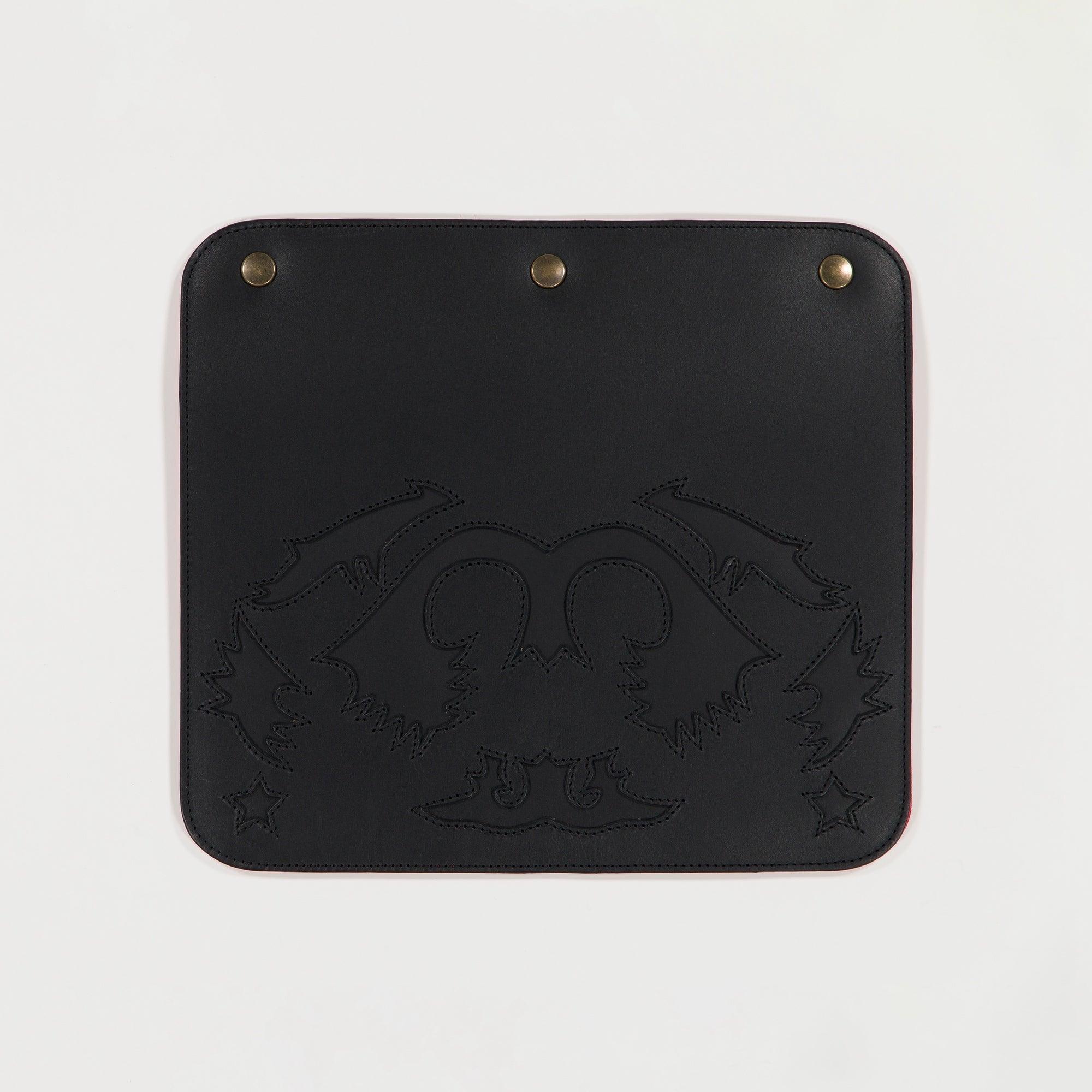 SOLAPA BEBE RANCHO PIEL NEGRO