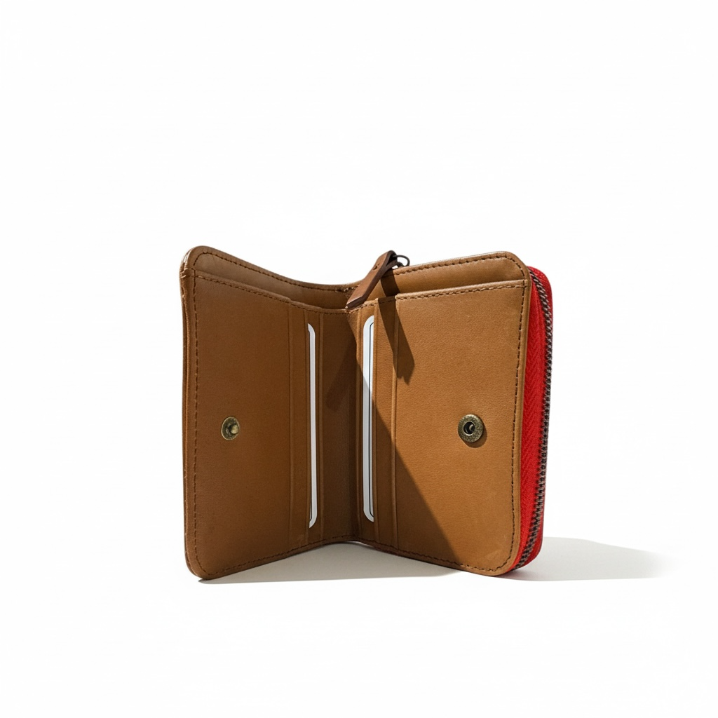 COFFRET COMPAGNON CUIR CAMEL