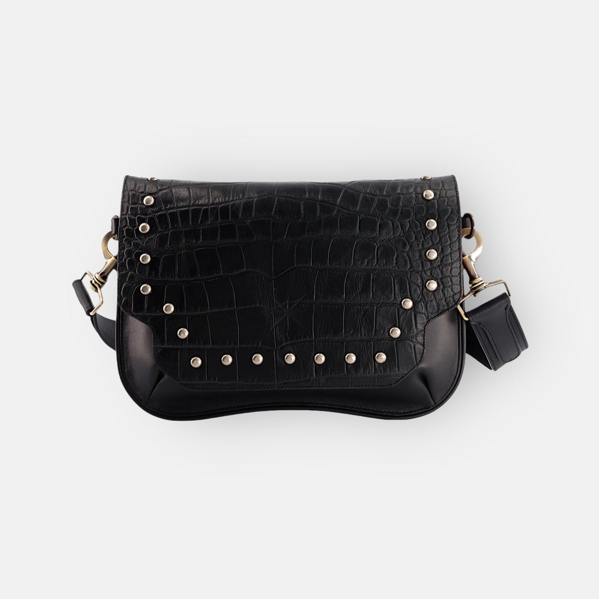 BOLSO BABY KHARA DE PIEL NEGRO