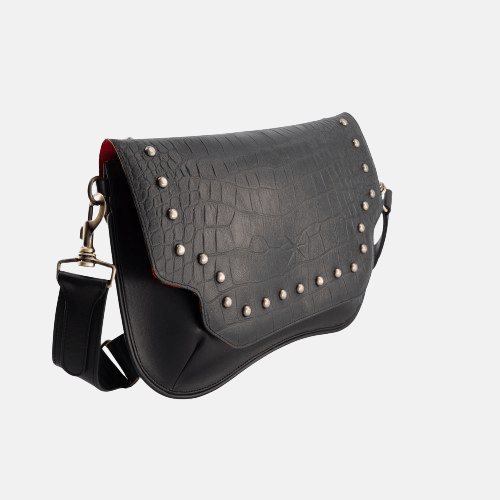 BOLSO STAR KHARA DE PIEL NEGRO