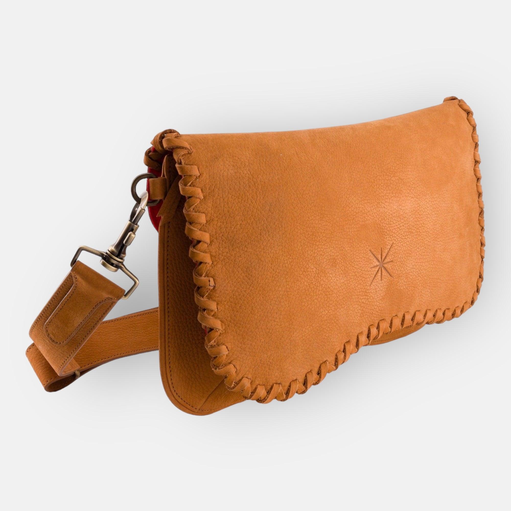 BOLSO STAR TRESSA NOBUCK CAMEL