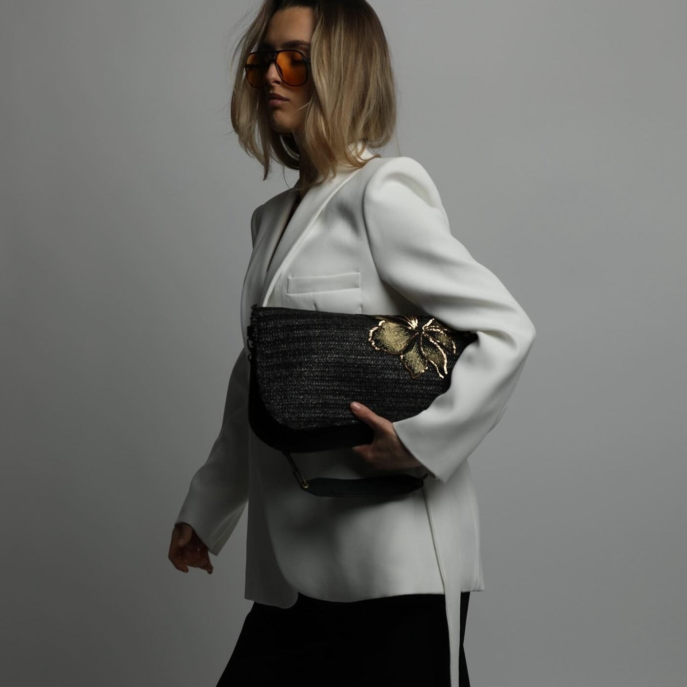 RABAT STAR MAGNOLIA NOIR/NOIR