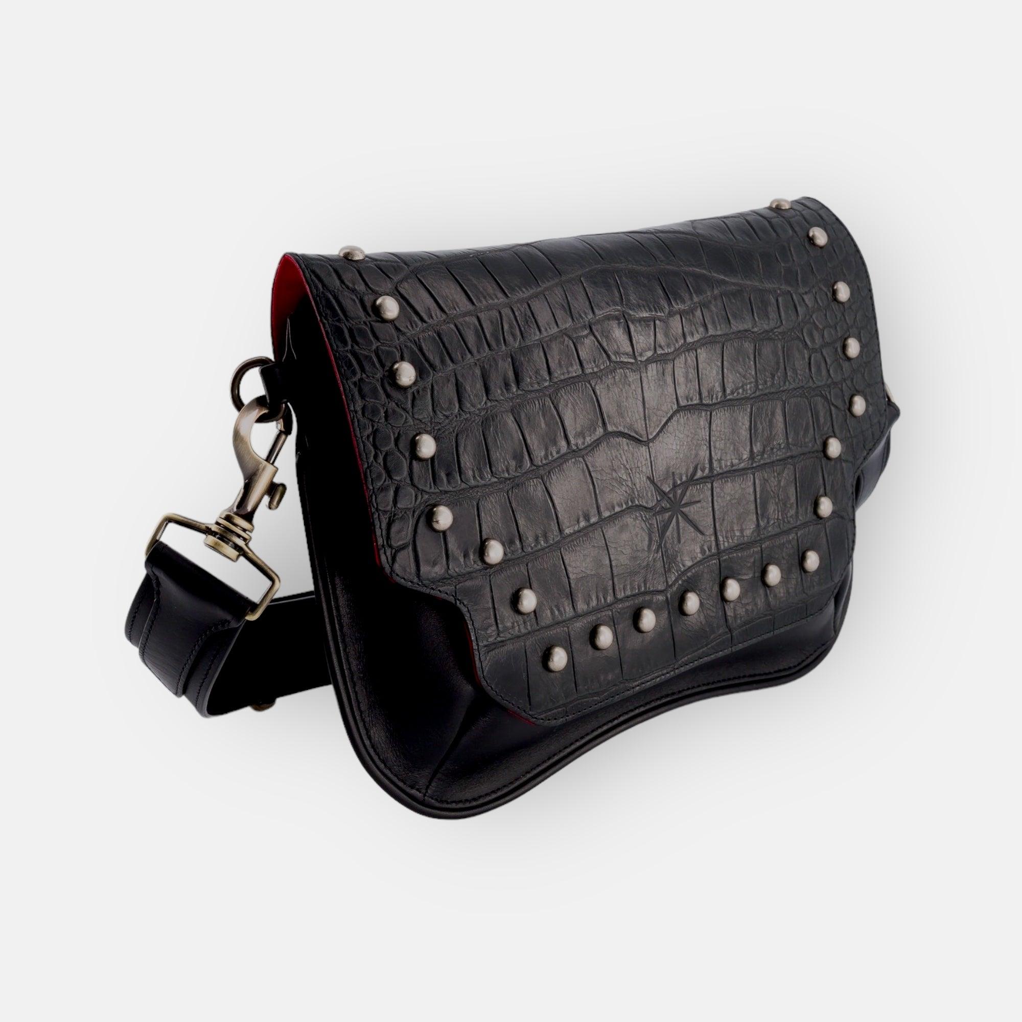 BOLSO BABY KHARA DE PIEL NEGRO