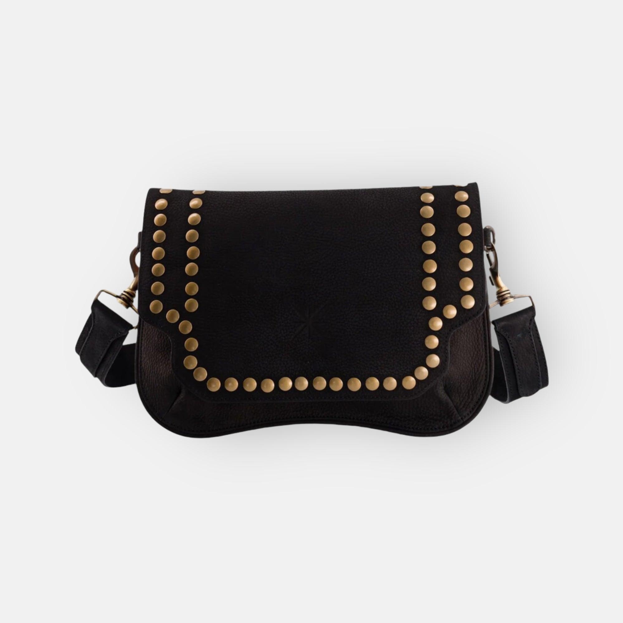 BOLSO BABY SIDIA NUBUCK NEGRO