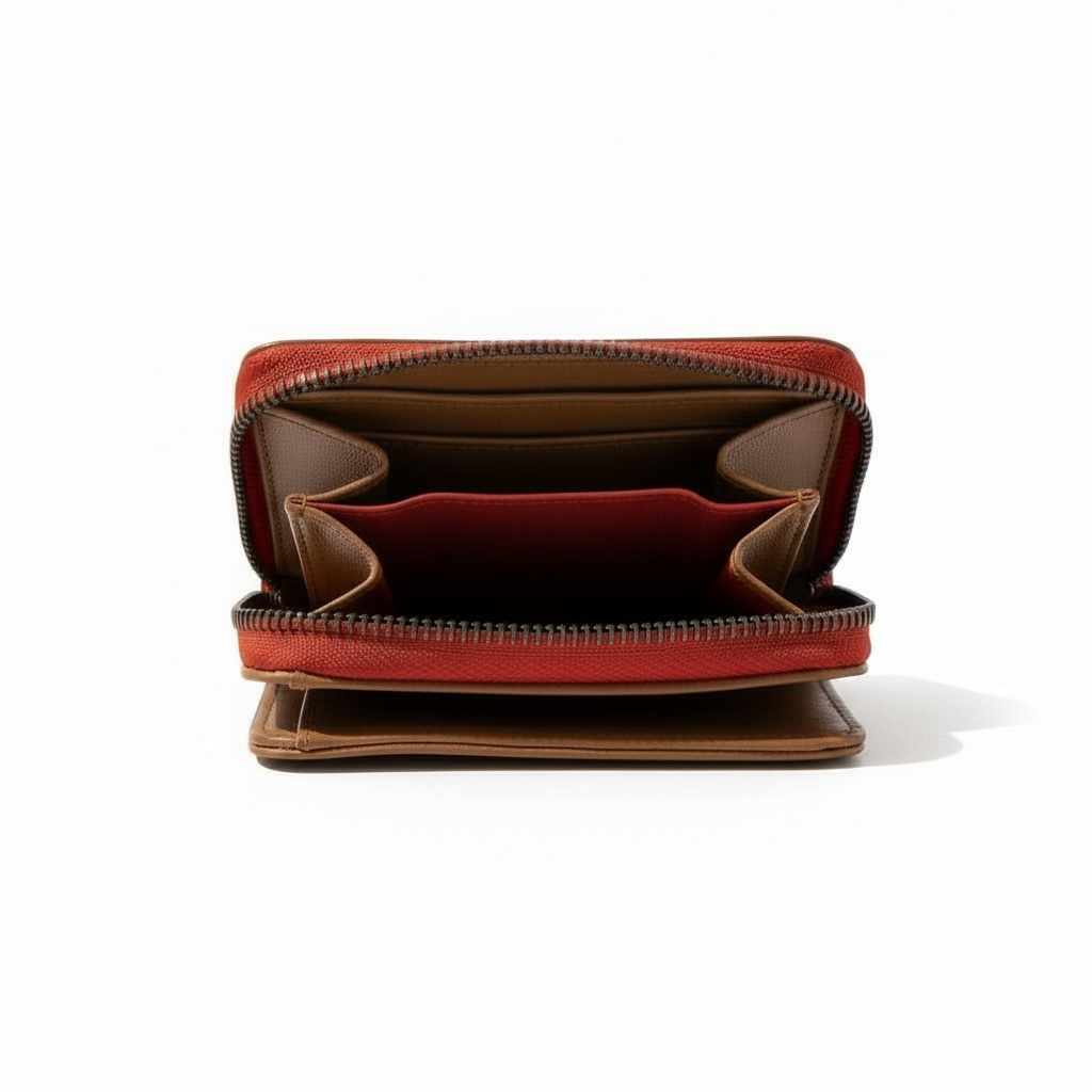 COMPAGNON CUIR CAMEL