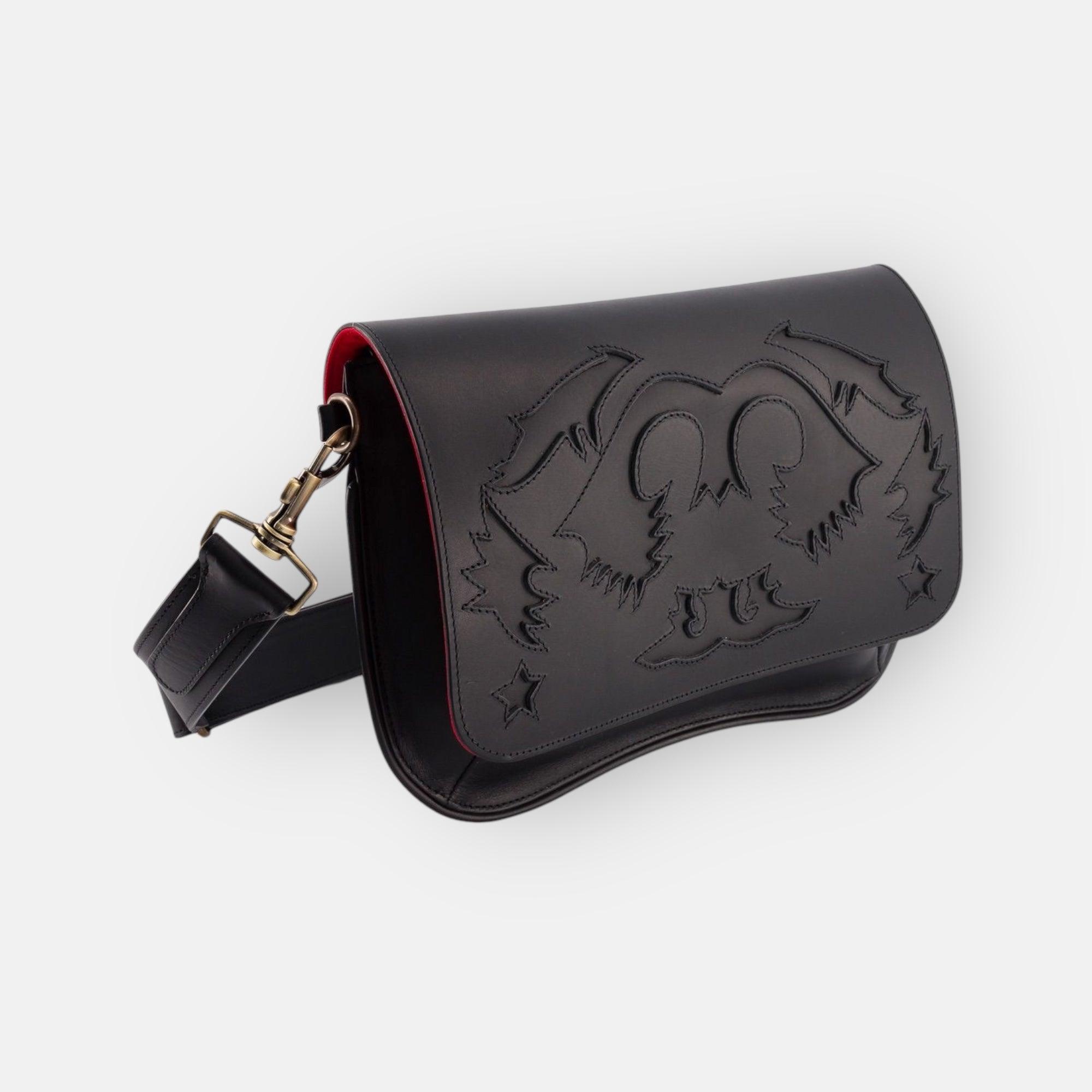 SOLAPA BEBE RANCHO PIEL NEGRO