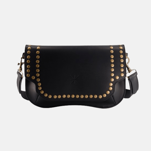 BOLSO STAR SIDIA DE PIEL NEGRO