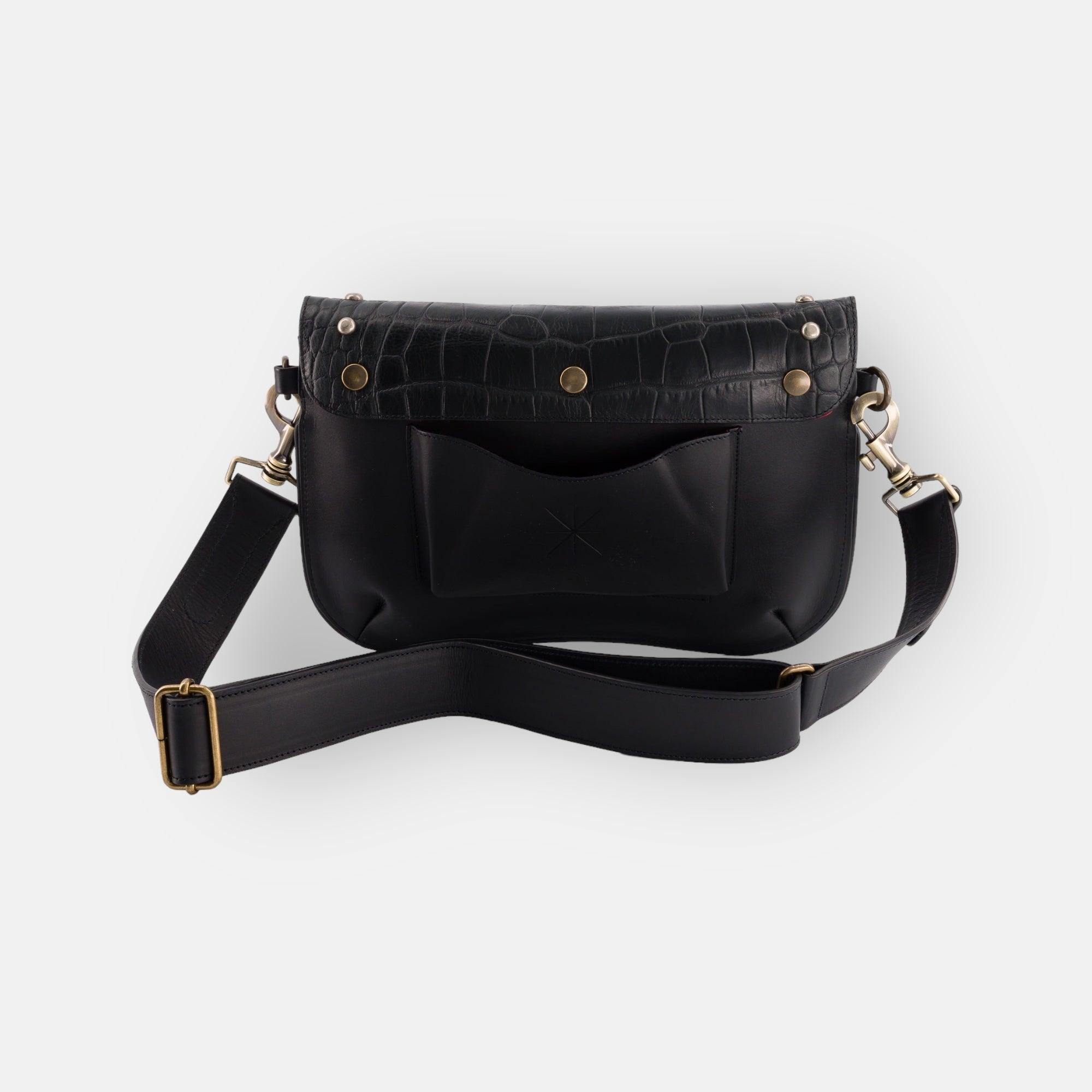 BOLSO BABY KHARA DE PIEL NEGRO