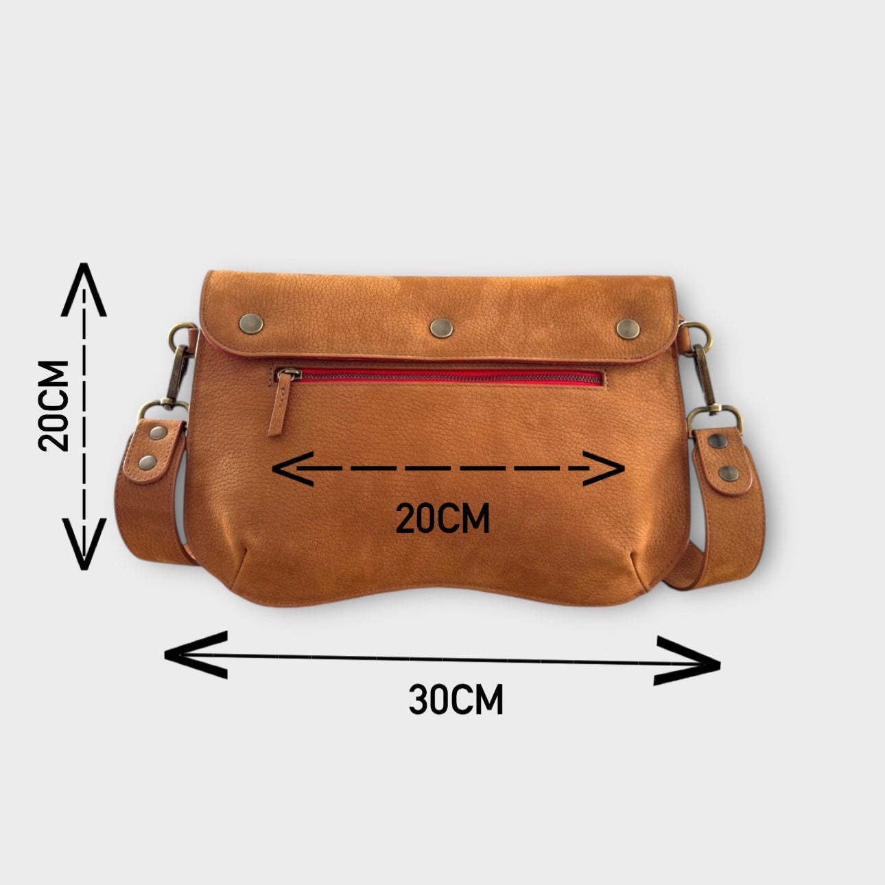 SAC BABY DOUBLE THARA NUBUCK CAMEL