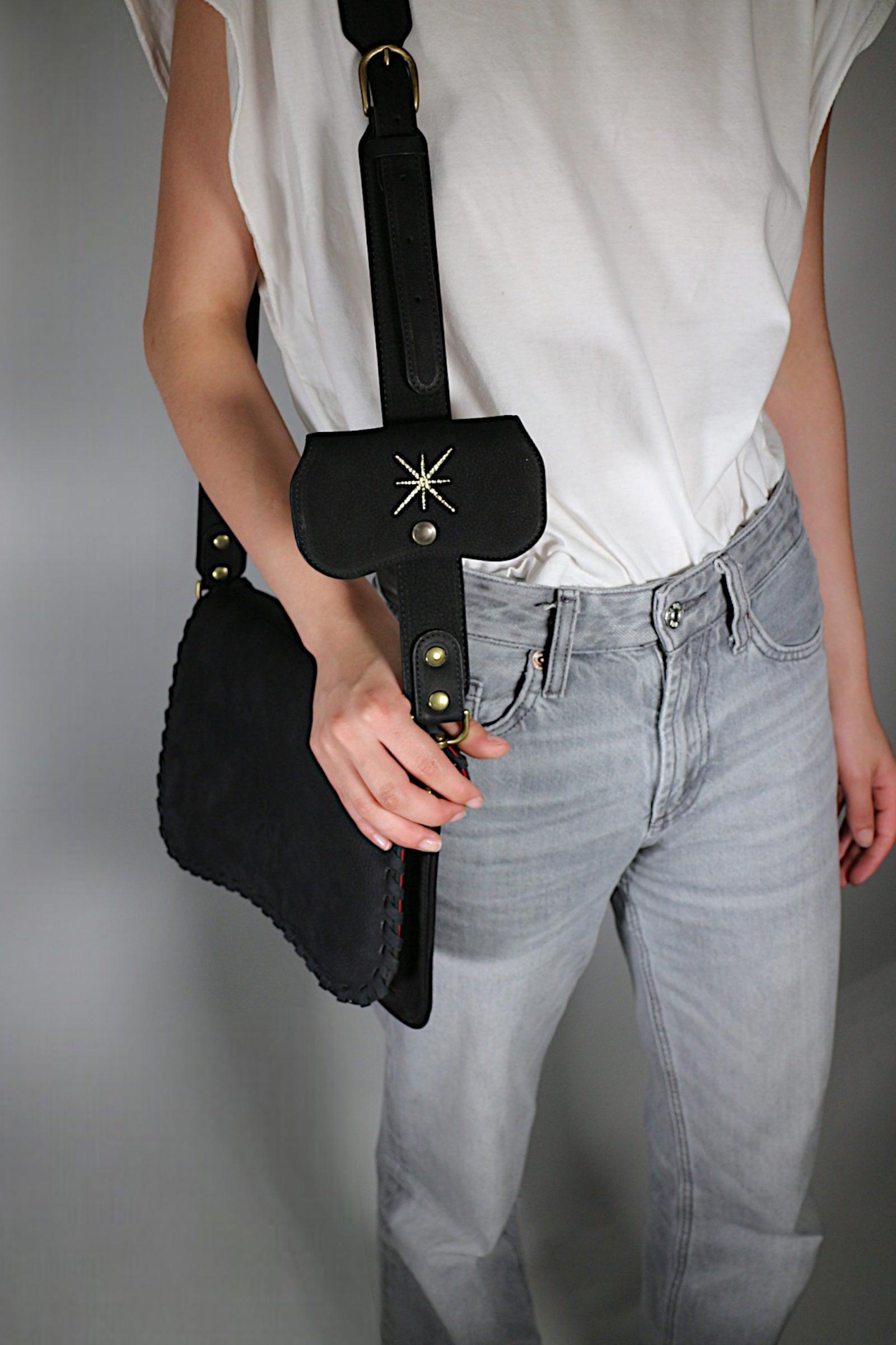 FUNDAS PARA GAFAS DE NOBUCK NEGRO