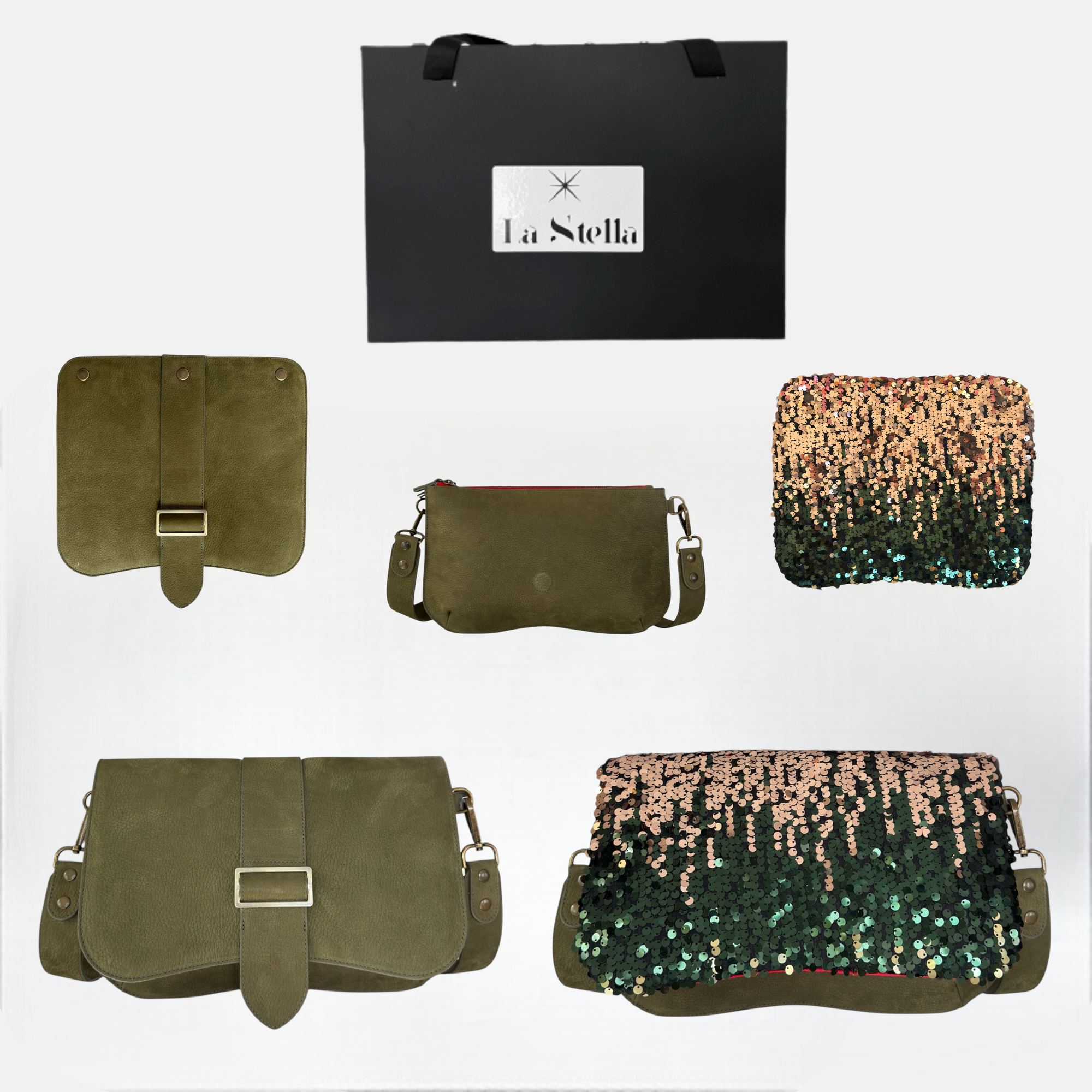 COFFRET THARA/DORIA BABY DOUBLE KAKI