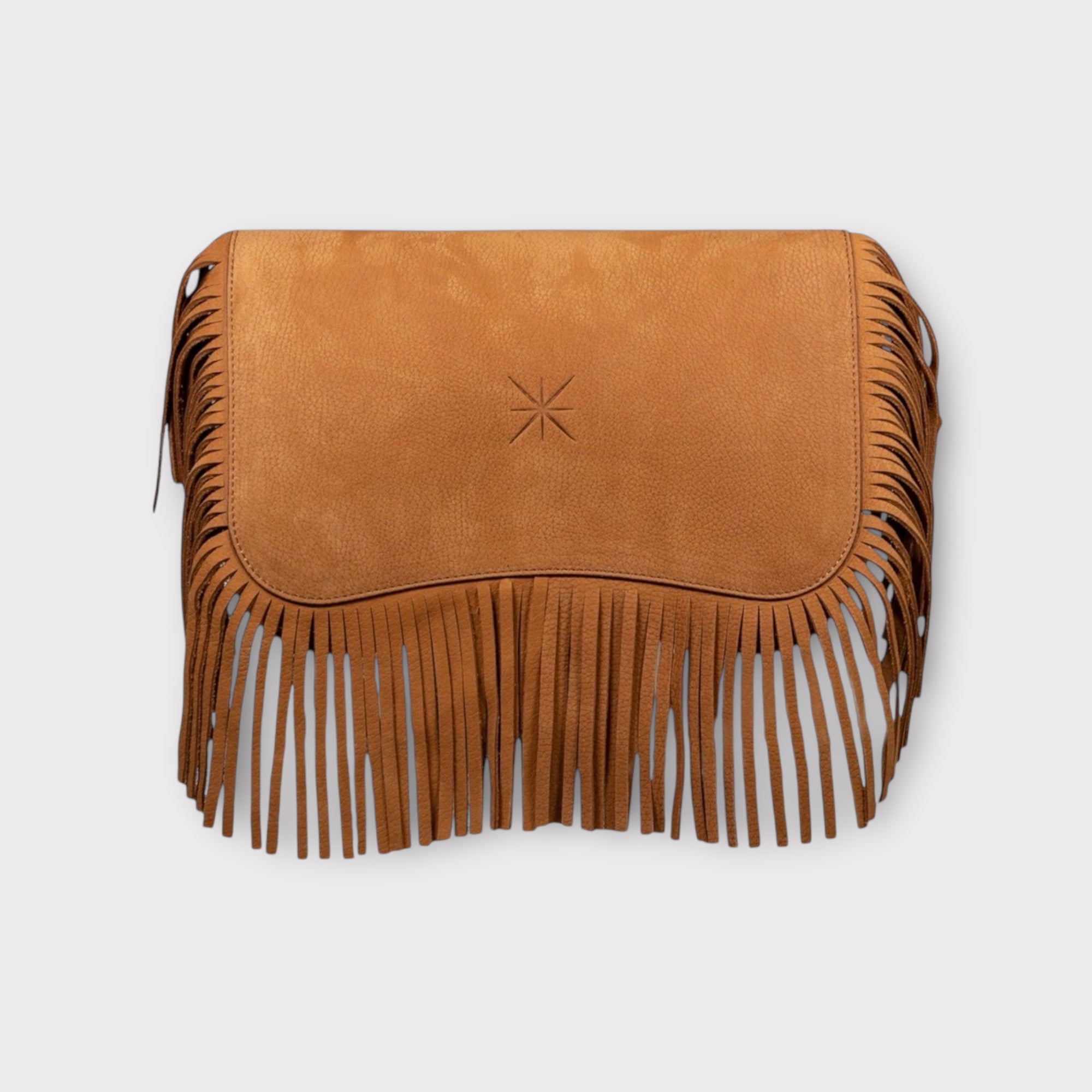 BOLSO BEBE HEVA NOBUCK CAMEL