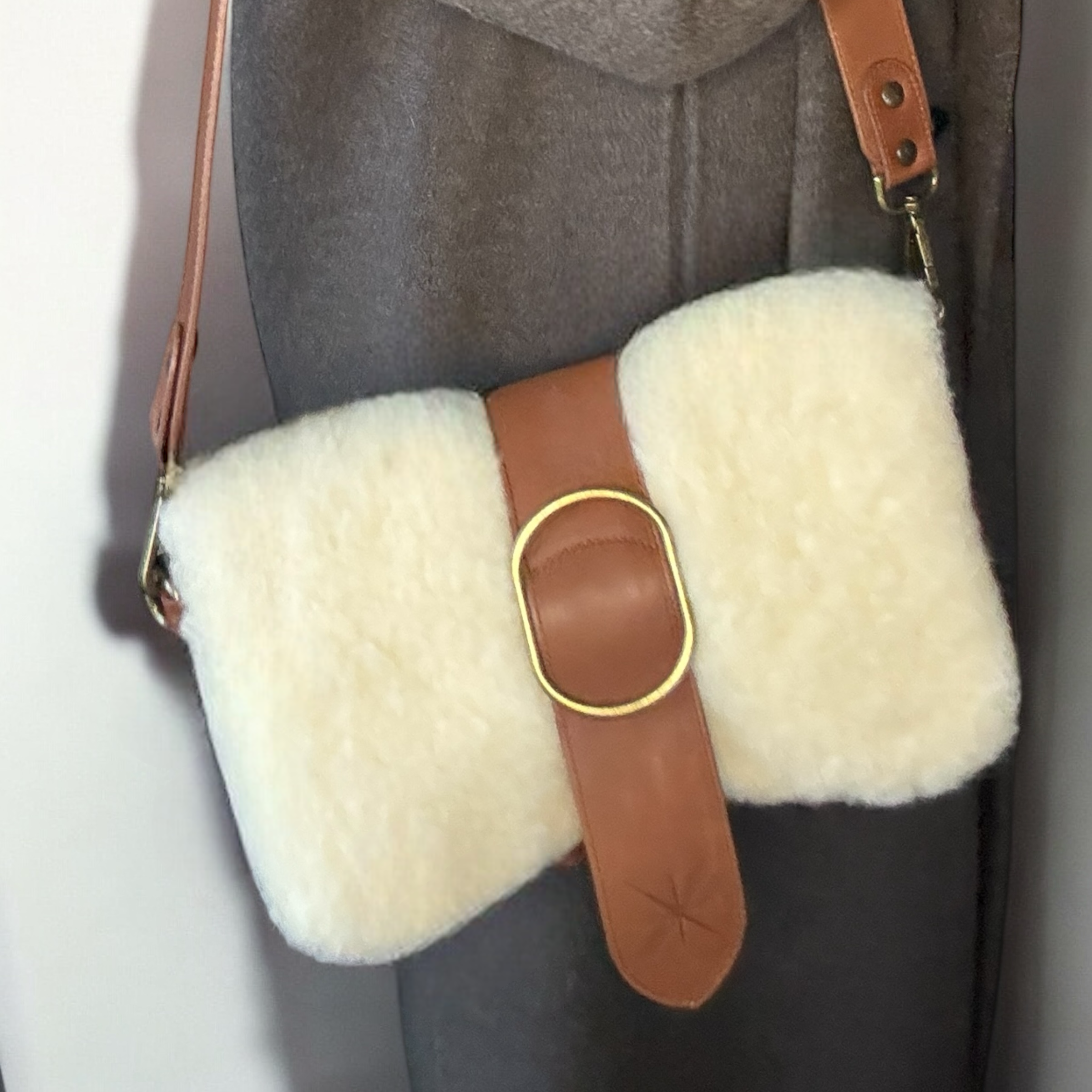 RABAT BABY THARA MOUTON MARRON GLAÇÉ