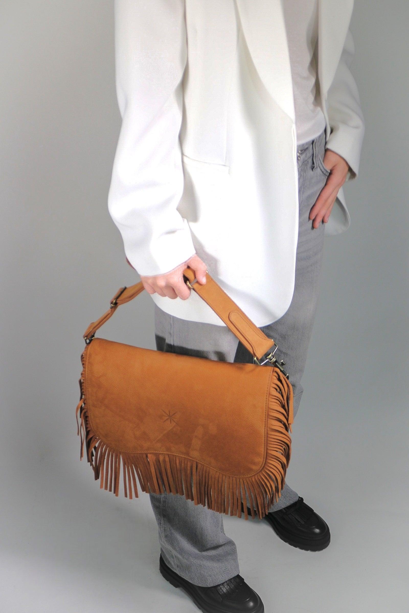 BOLSO STAR HEVA NOBUCK CAMEL