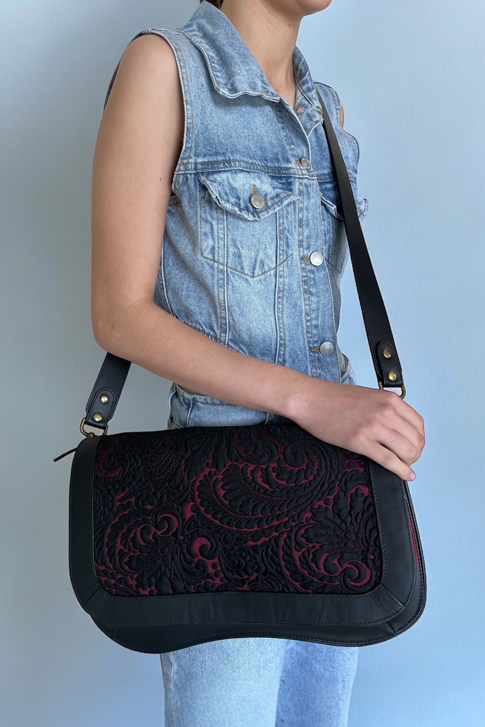 SOLAPA DE ESTRELLA BORDADA