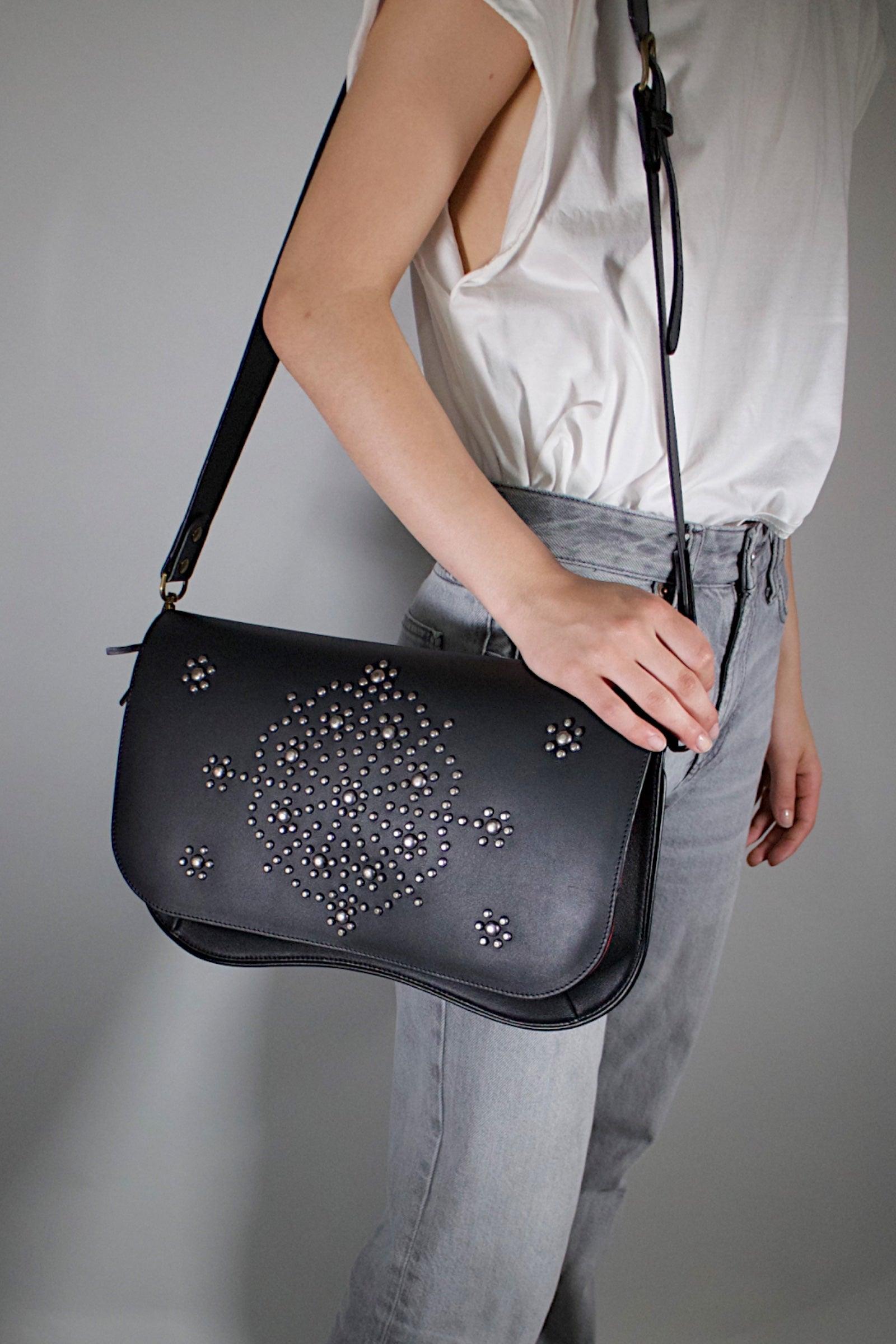 BOLSO STAR JASMIN DE PIEL NEGRO