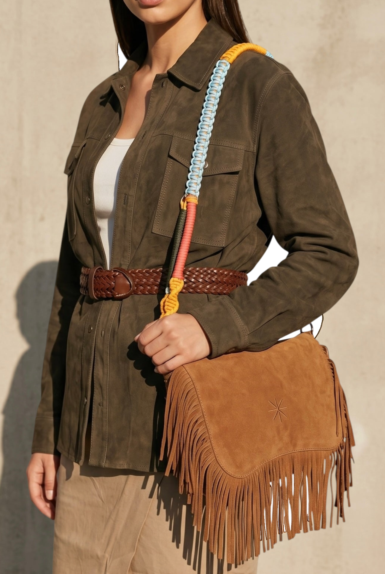 BANDOULIÈRE JUICY MULTICOLORE.