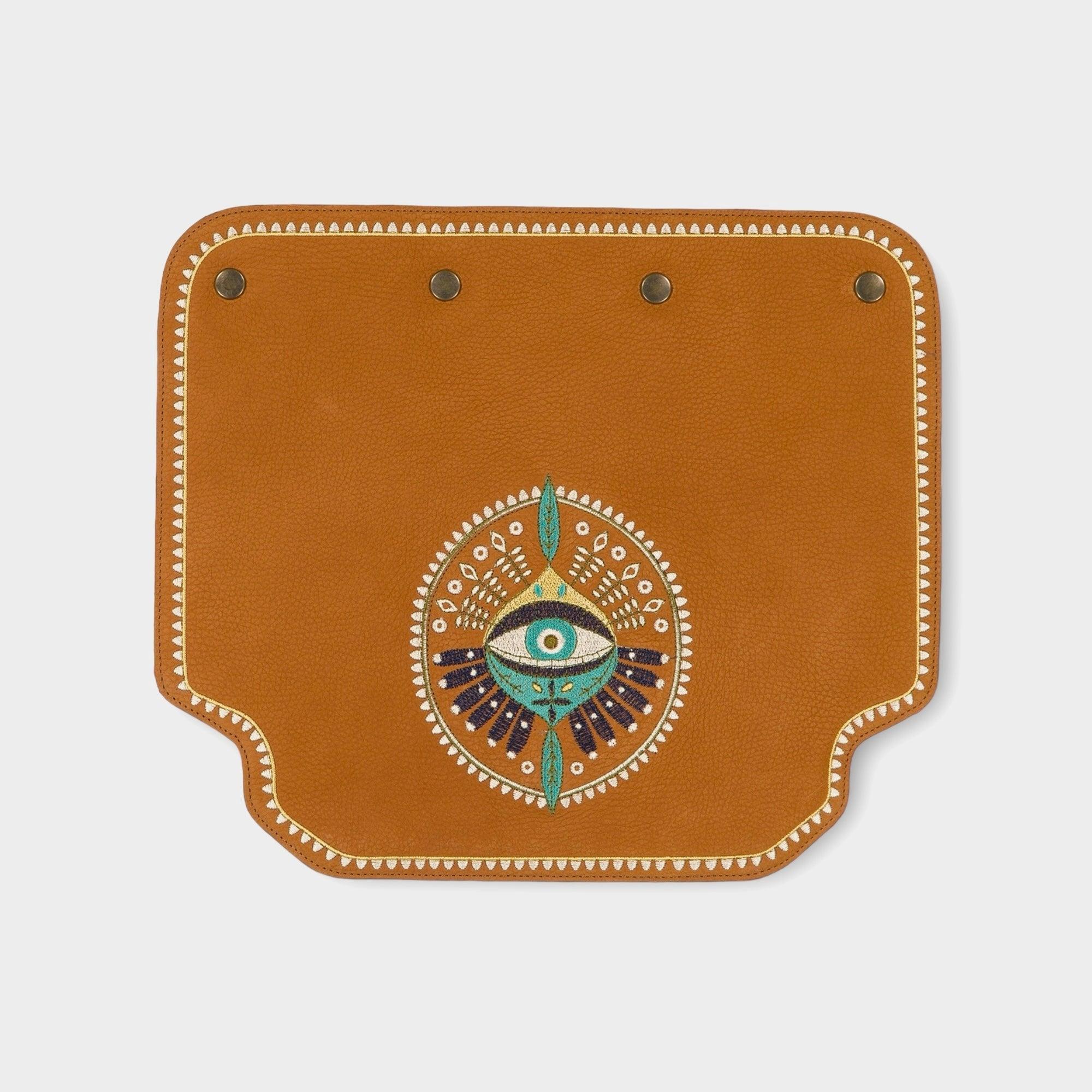 SOLAPA ESTRELLA OJO AZUL NUBUCK CAMEL