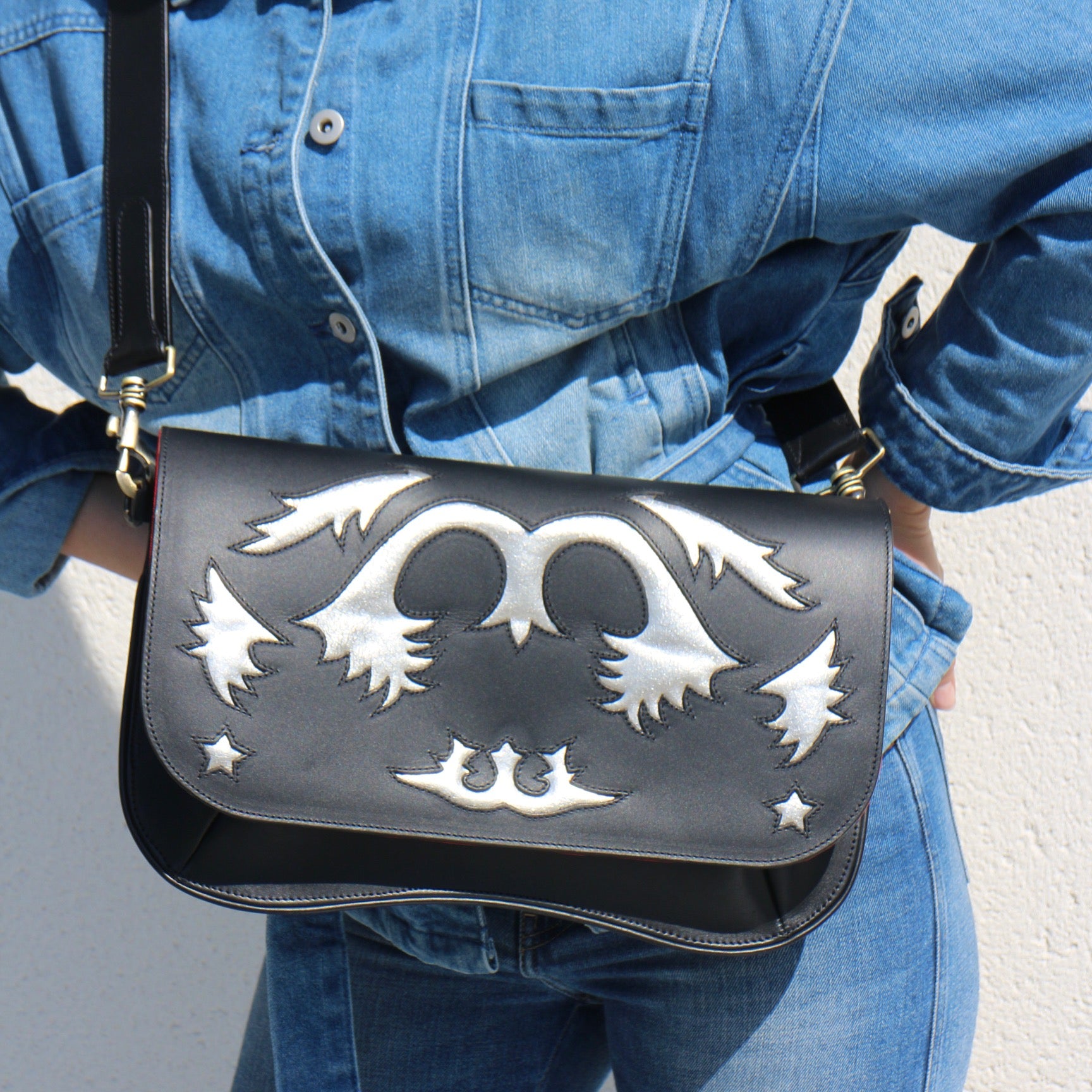 SOLAPA STAR RANCHO NEGRO/PLATA