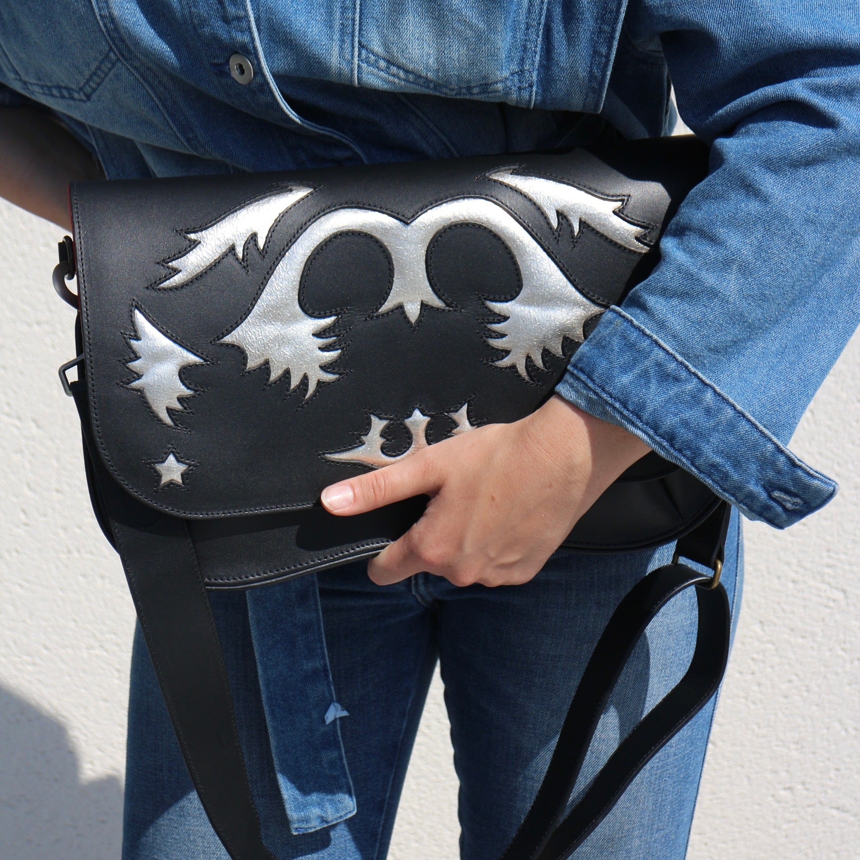 SOLAPA STAR RANCHO NEGRO/PLATA