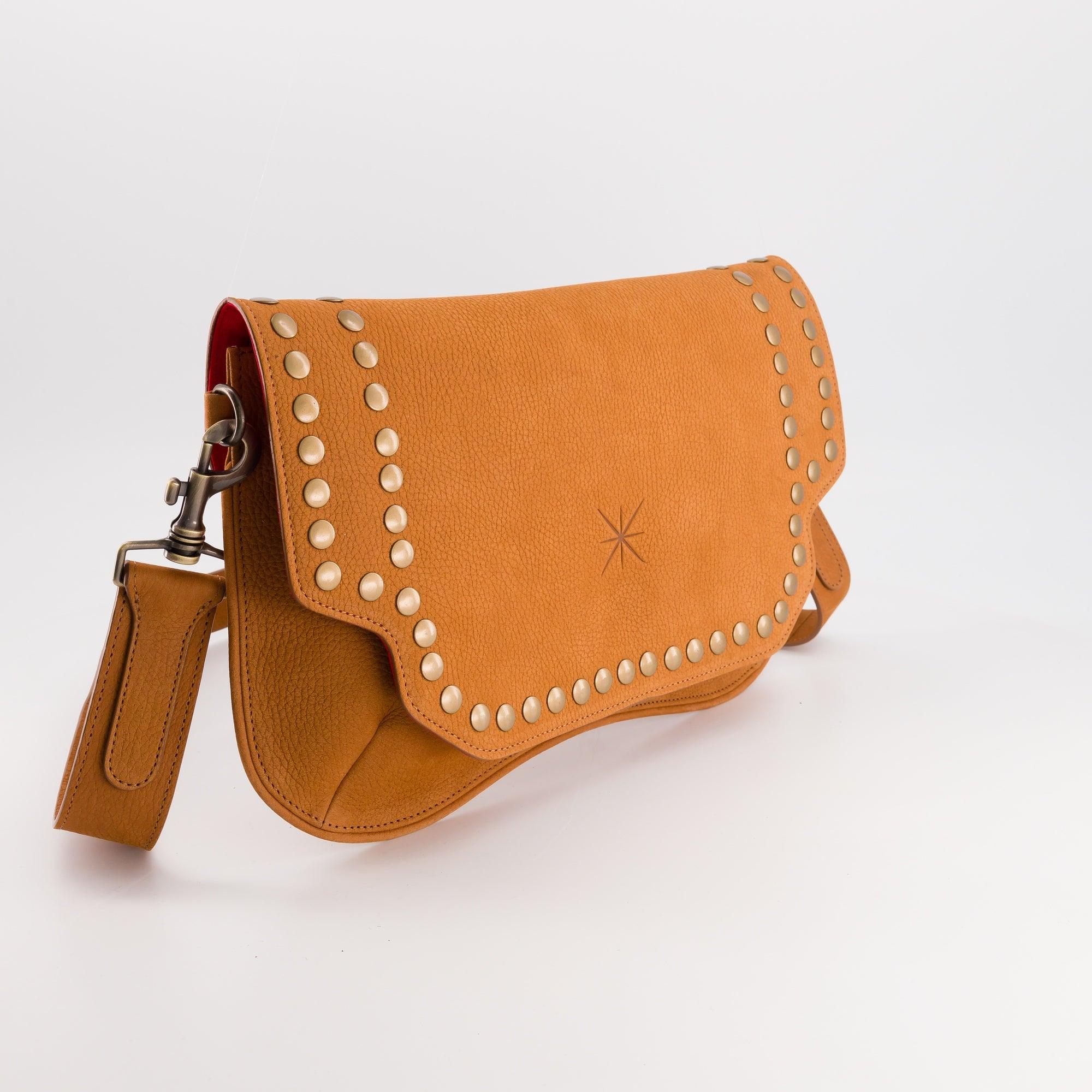 BOLSO STAR SIDIA NOBUCK CAMEL