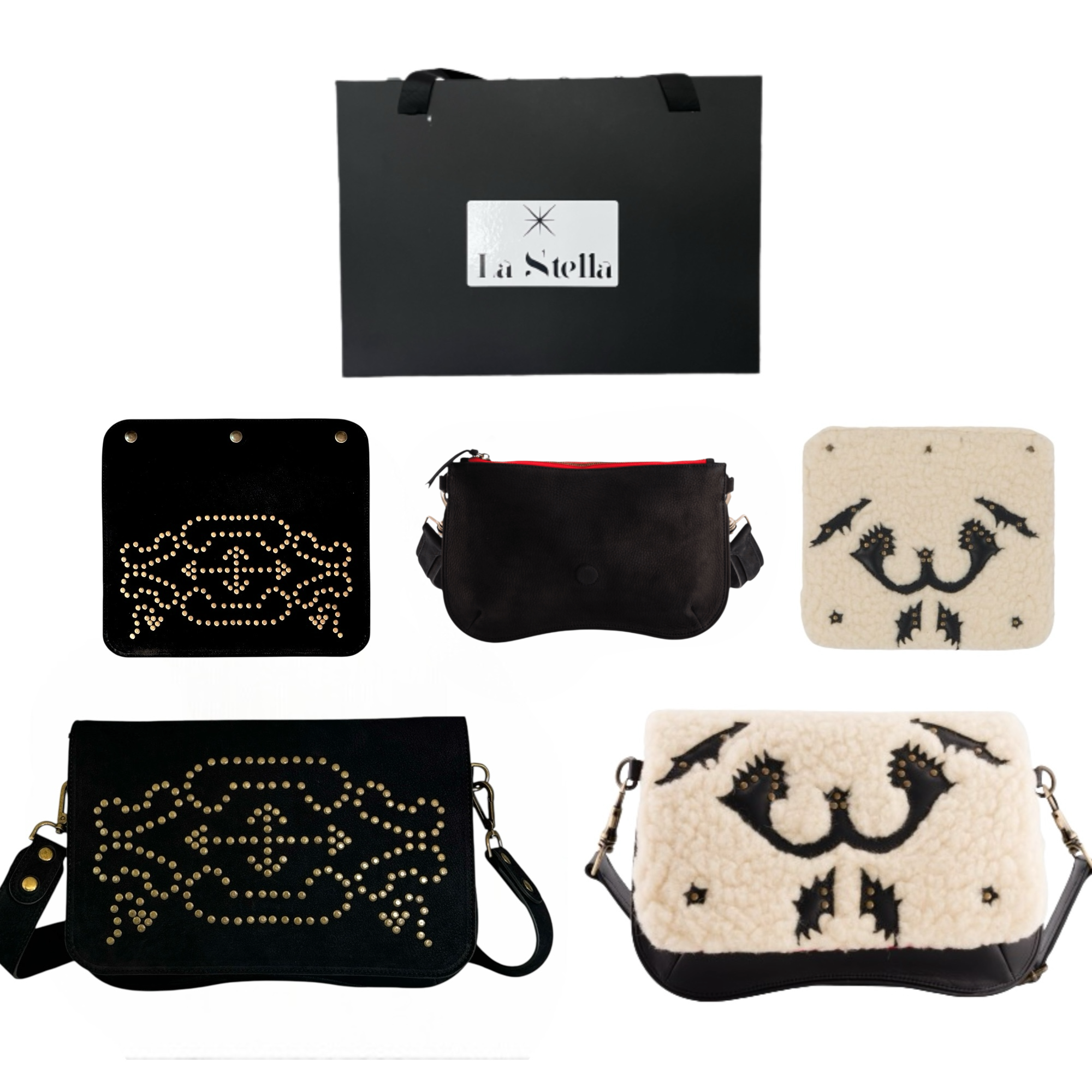 COFFRET "BABY IDEAL WINTER NOIR  " SIDI / RANCHO MOUTON