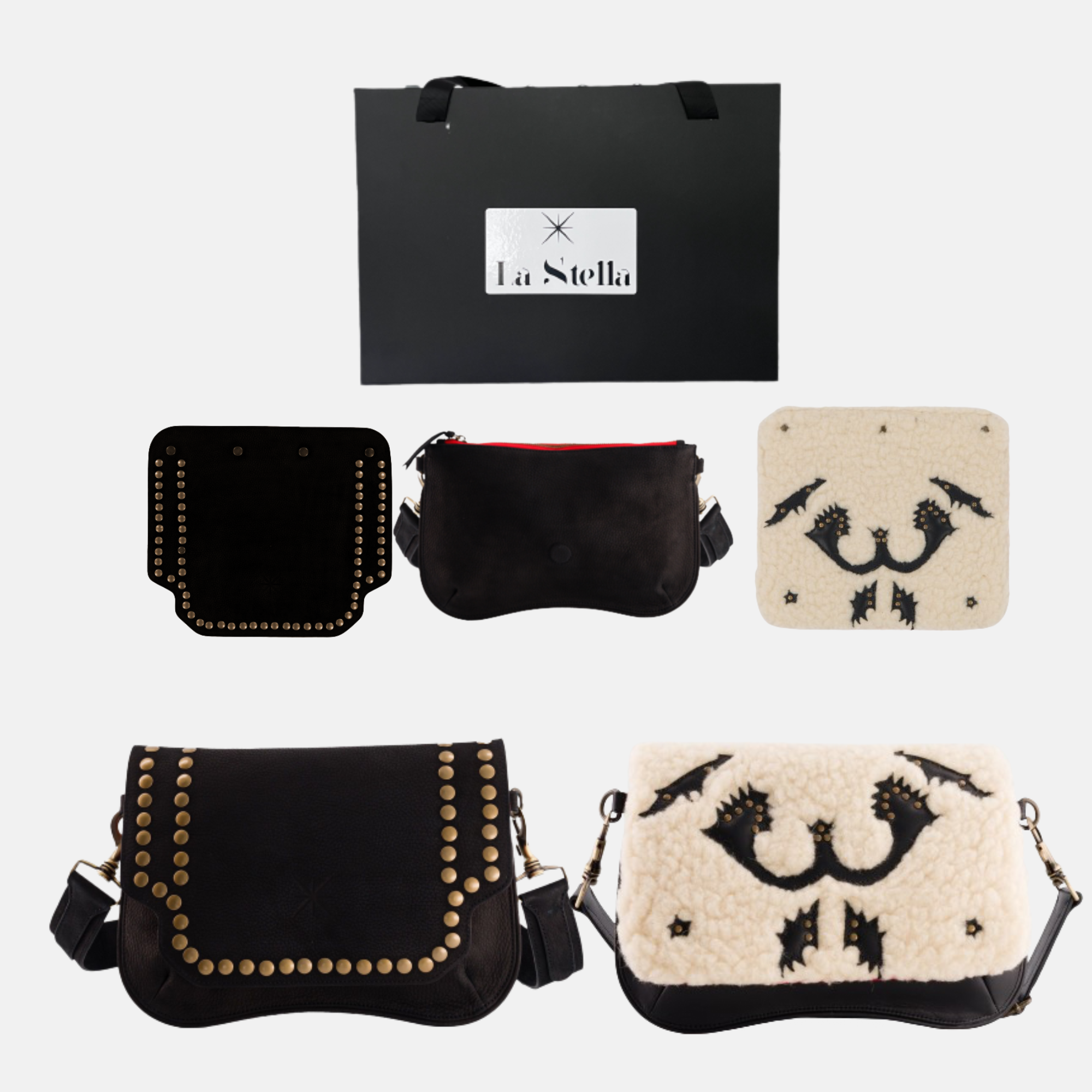 COFFRET "BABY IDEAL WINTER NOIR  " SIDIA / RANCHO MOUTON