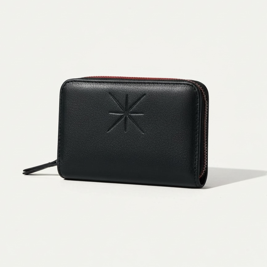 COFFRET COMPAGNON CUIR NOIR