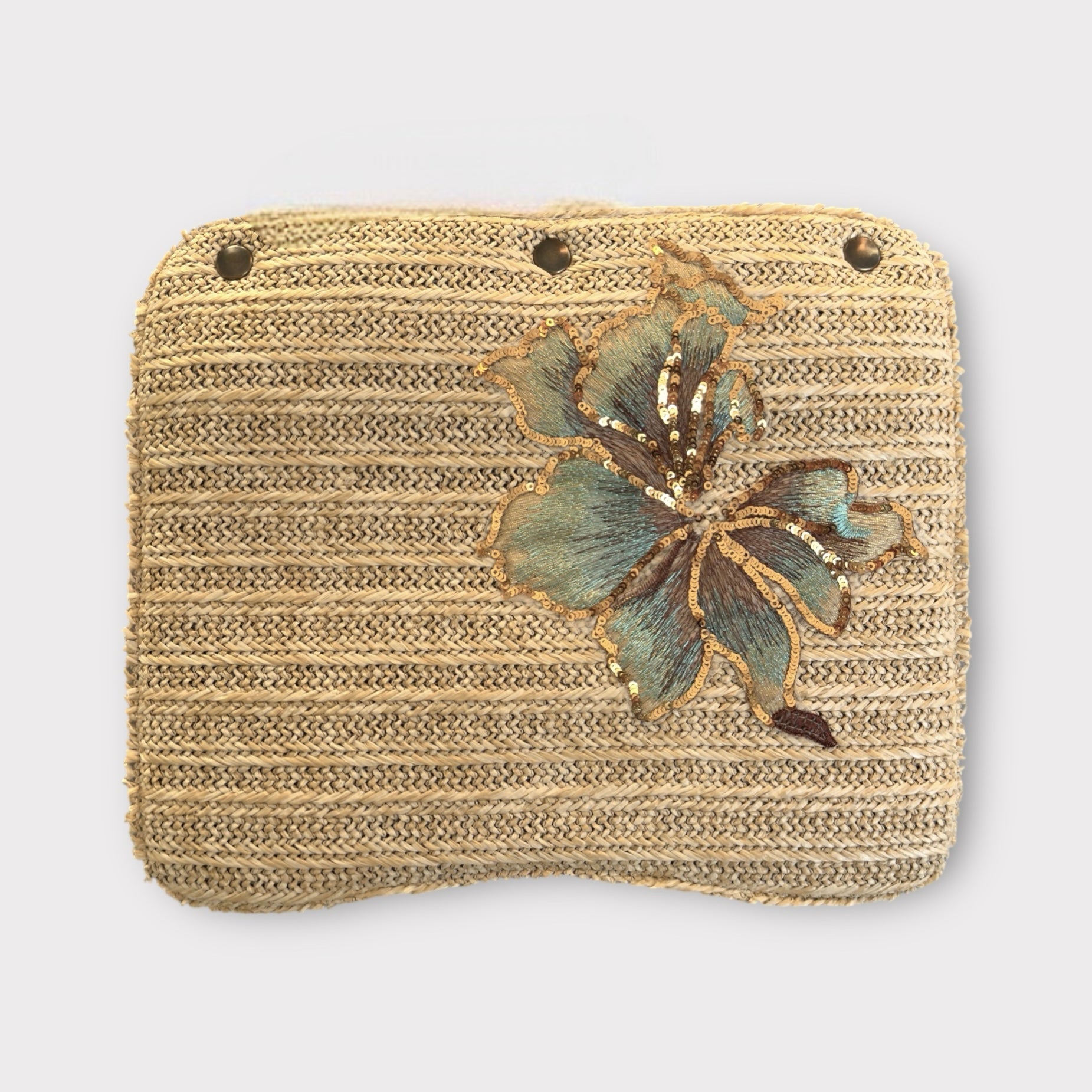 RABAT BABY MAGNOLIA NATUREL/BLEU LAGON