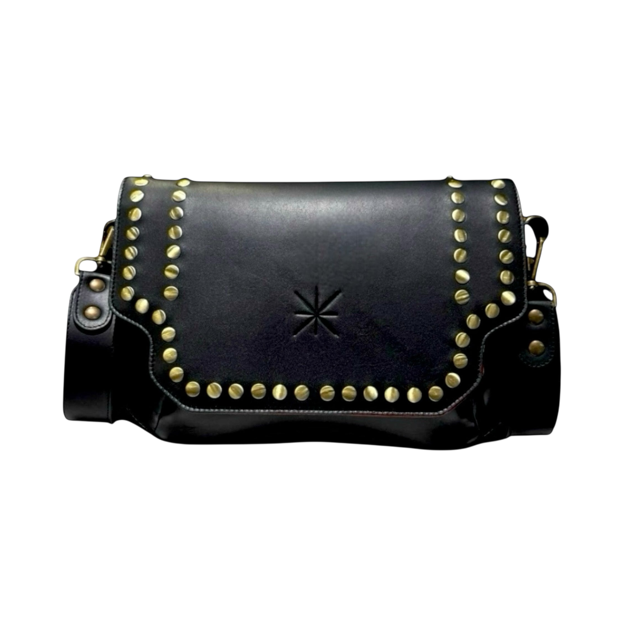 SAC BABY DOUBLE CUIR NOIR