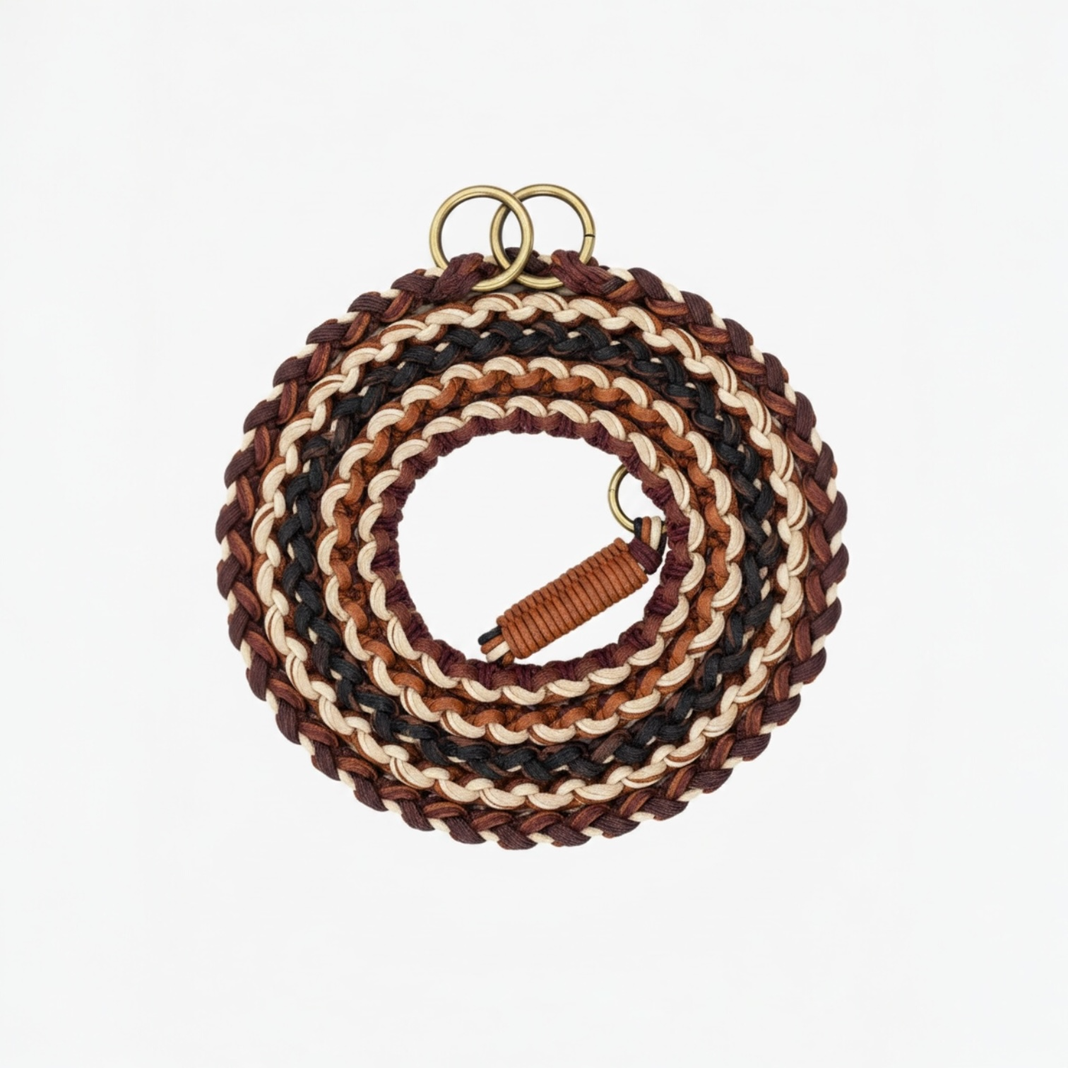 BANDOULIÈRE JUICY MARRON GLACÉ/ECRU/NOIRE (PRÉCOMMANDE)