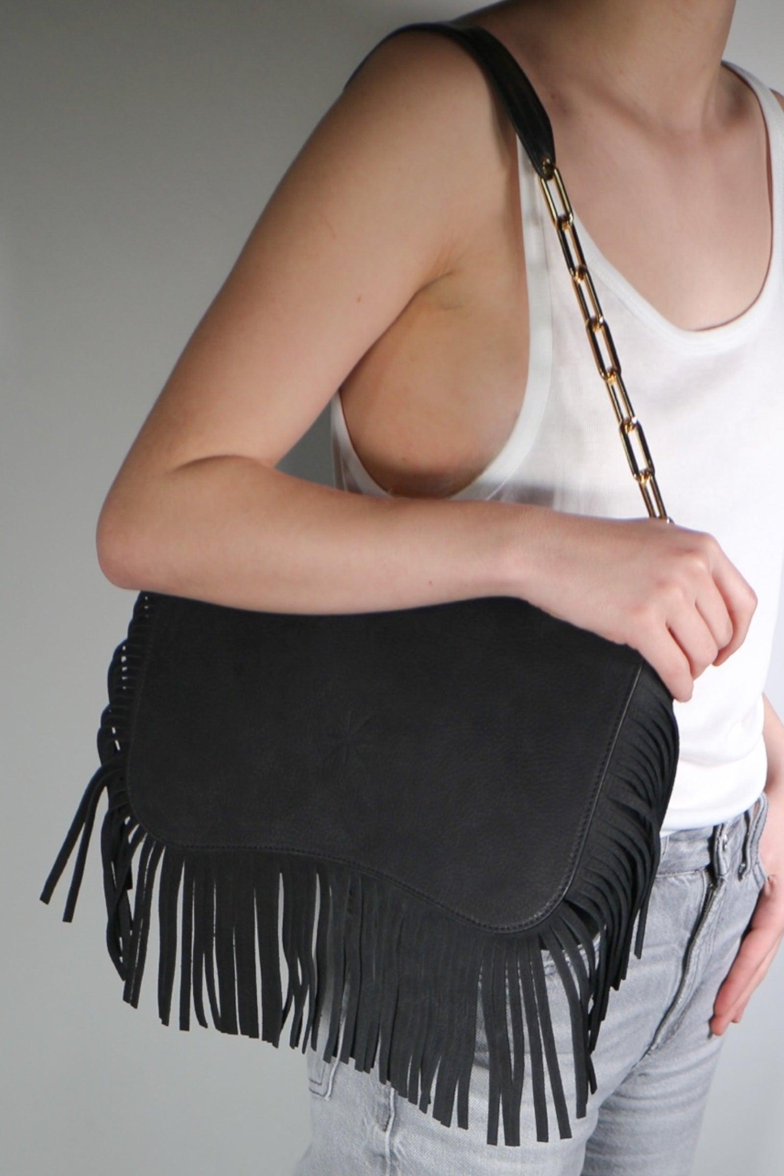 BOLSO BEBE NOBUCK HEVA NEGRO