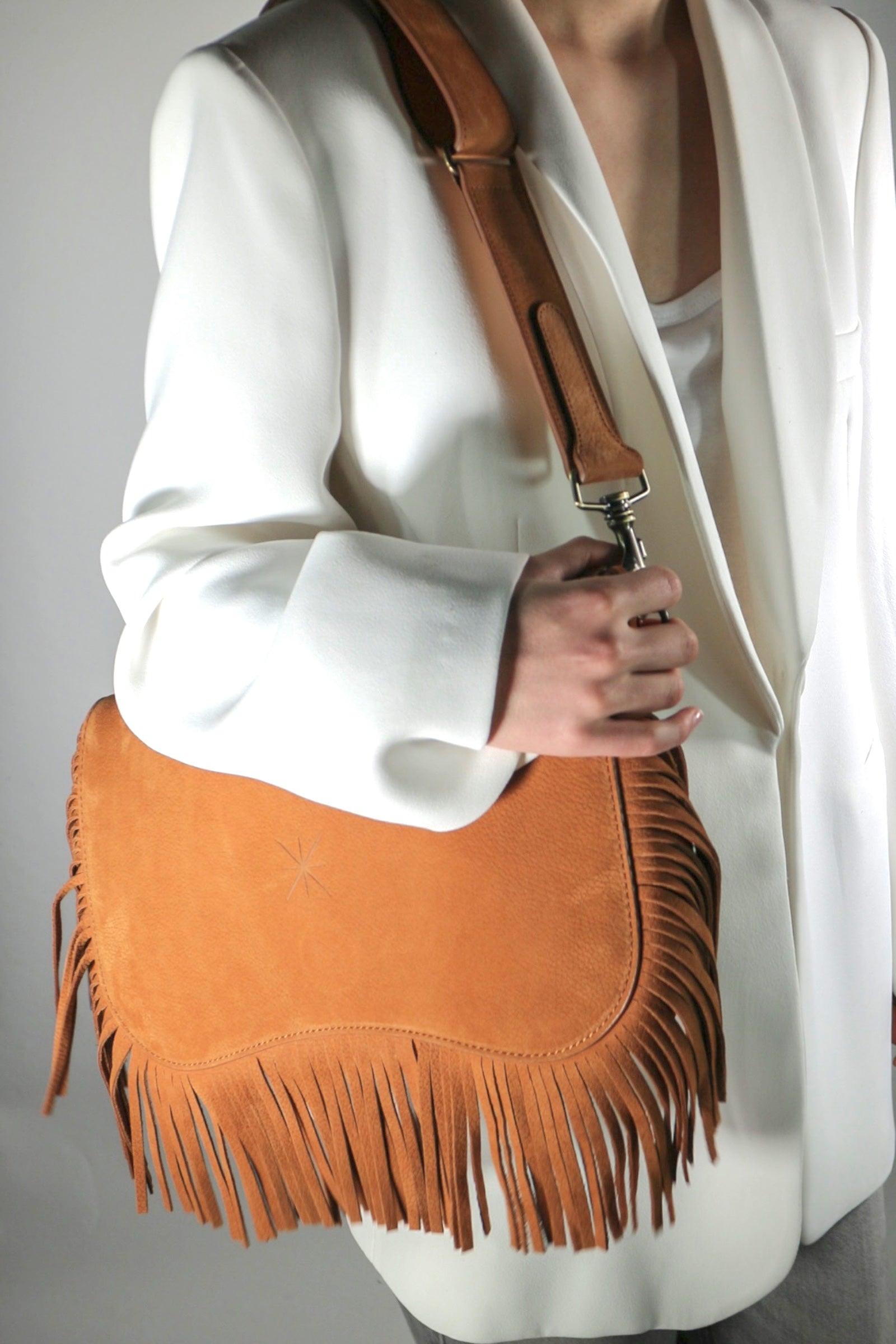 BOLSO STAR HEVA NOBUCK CAMEL