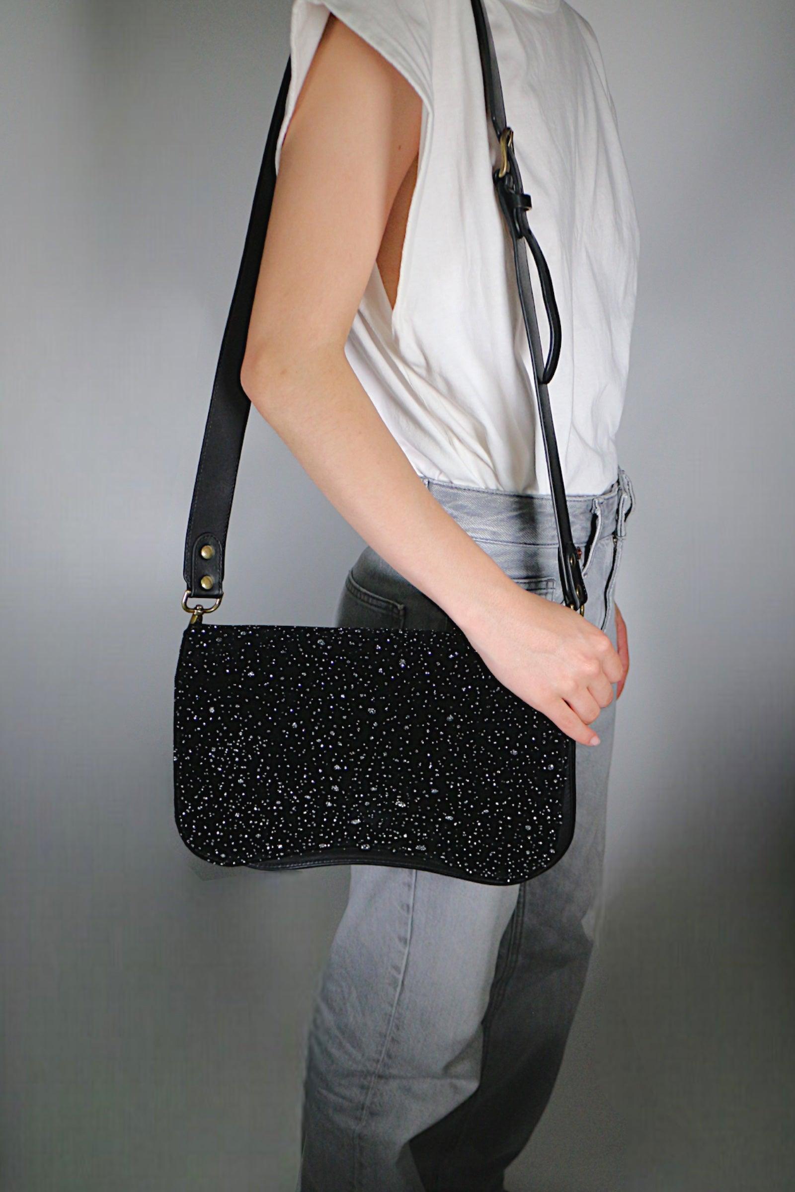 SAC BABY GALA CUIR NOIR