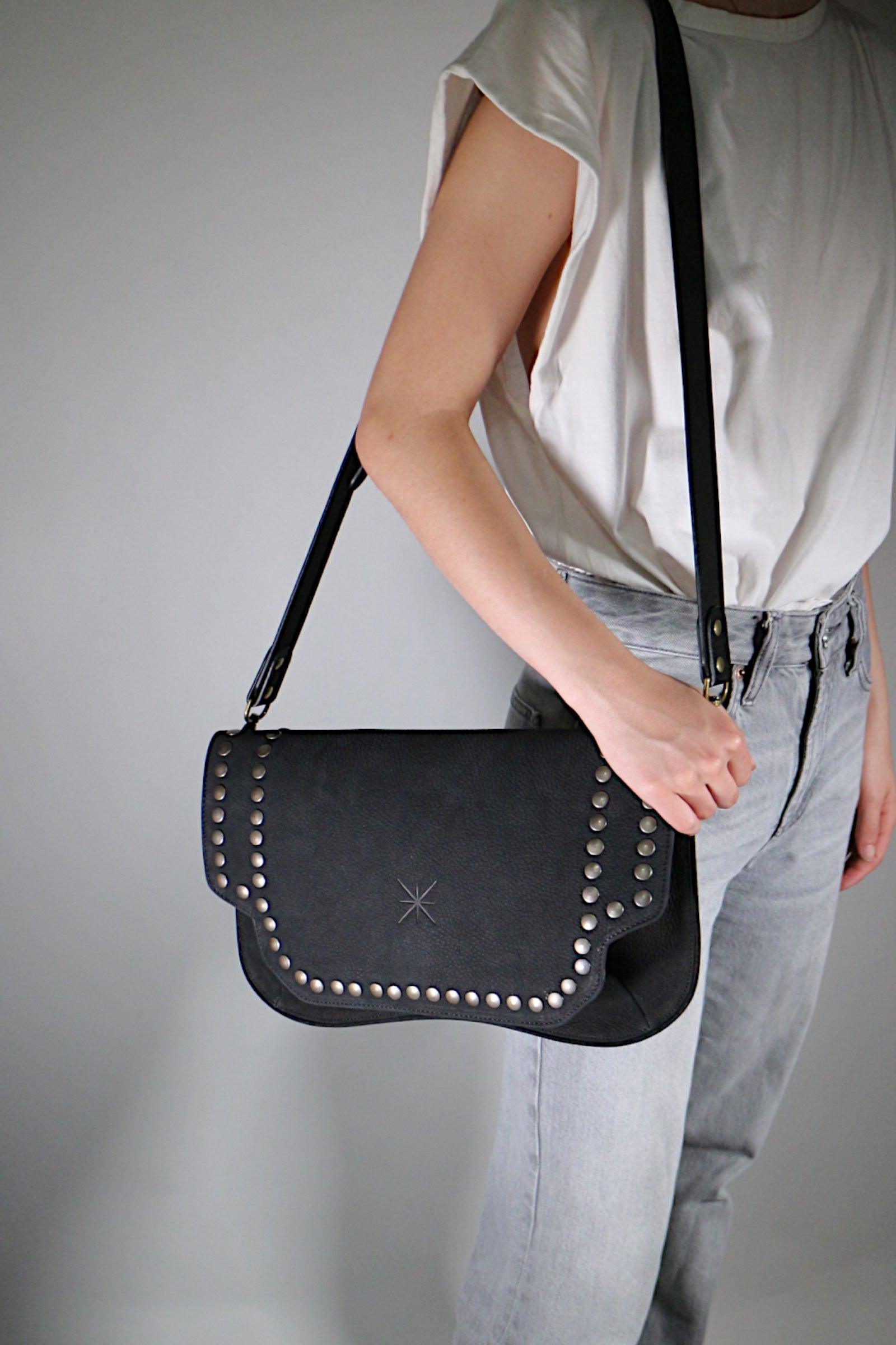 BOLSO STAR SIDIA NOBUCK NEGRO