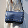 SAC BABY KHARA MARINE CUIR NOIR