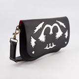 SAC STAR RANCHO CUIR NOIR/BLANC